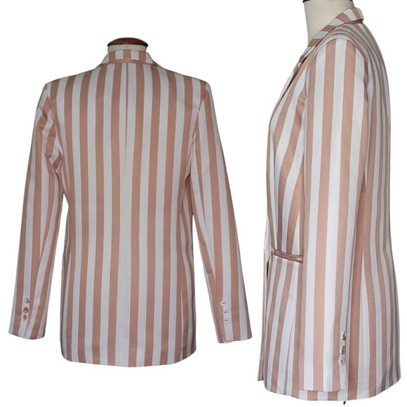 Forever 21- Blush/Cream Double Breasted Blazer - Picture 5 of 6